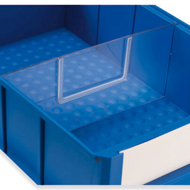 Dividers to Shelf bins 80 mm, SAN